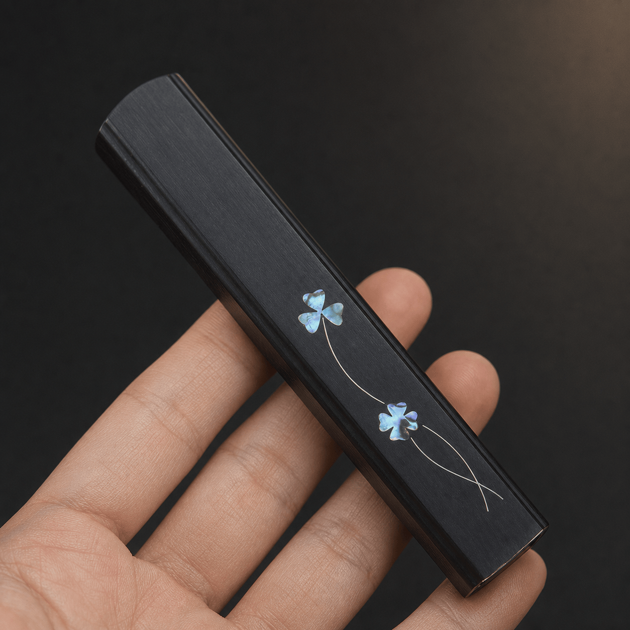Handmade Ebony Incense Box