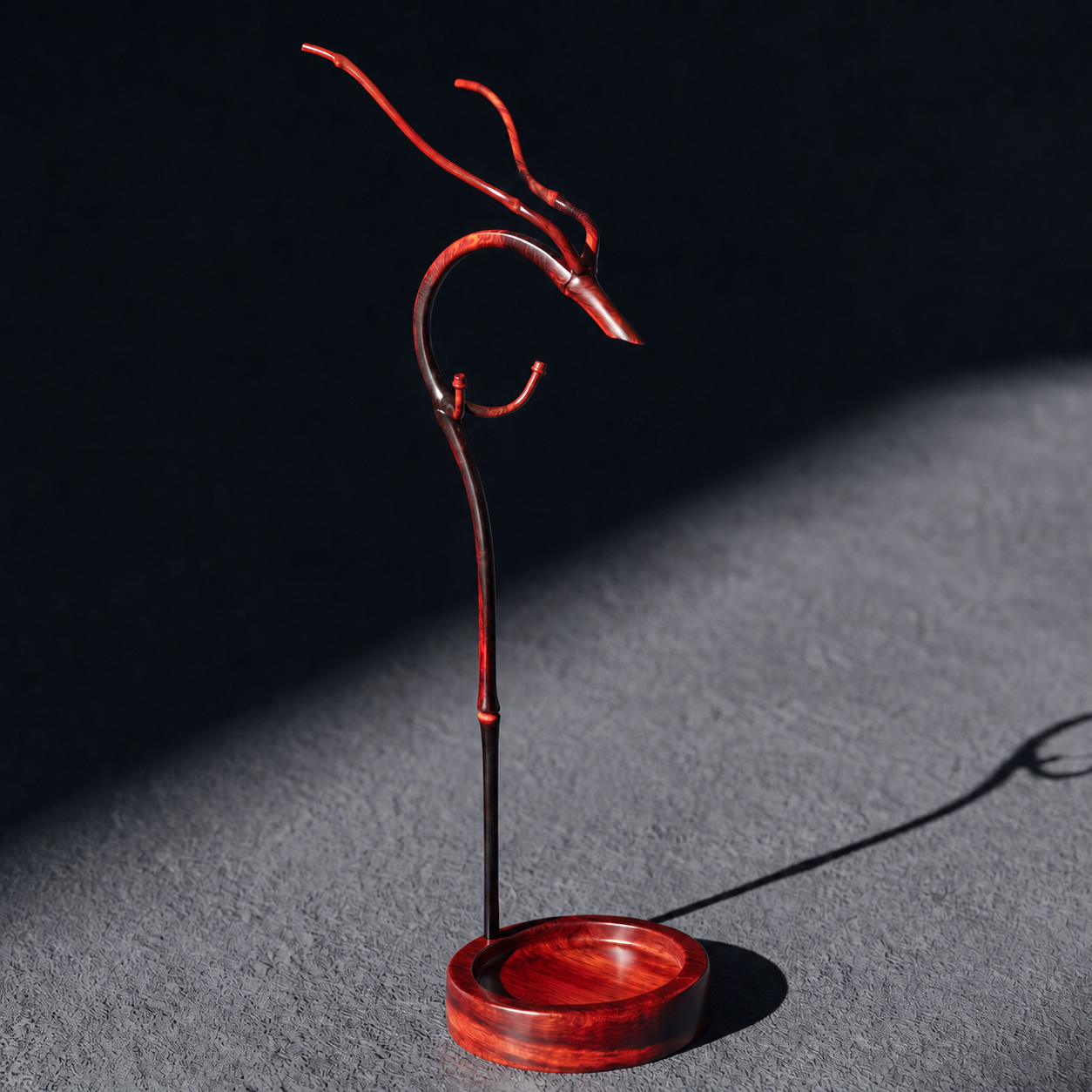 Handmade Bamboo Dragon Head Incense Holder