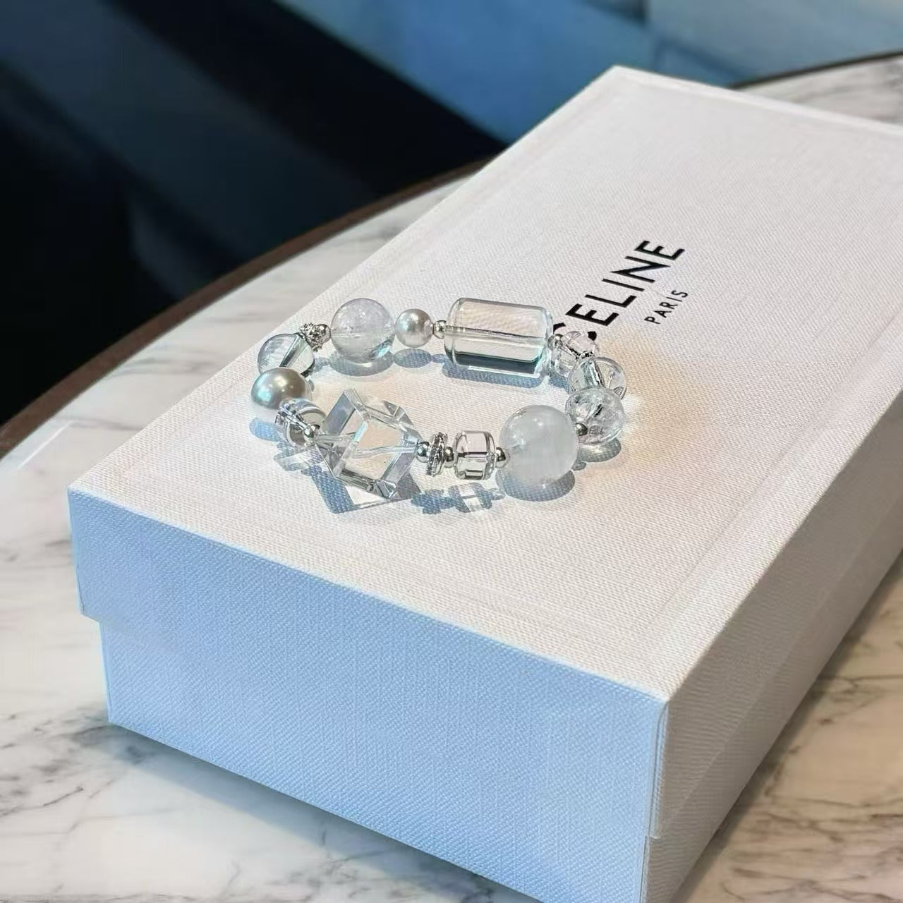 Jewelry-like White Bracelet