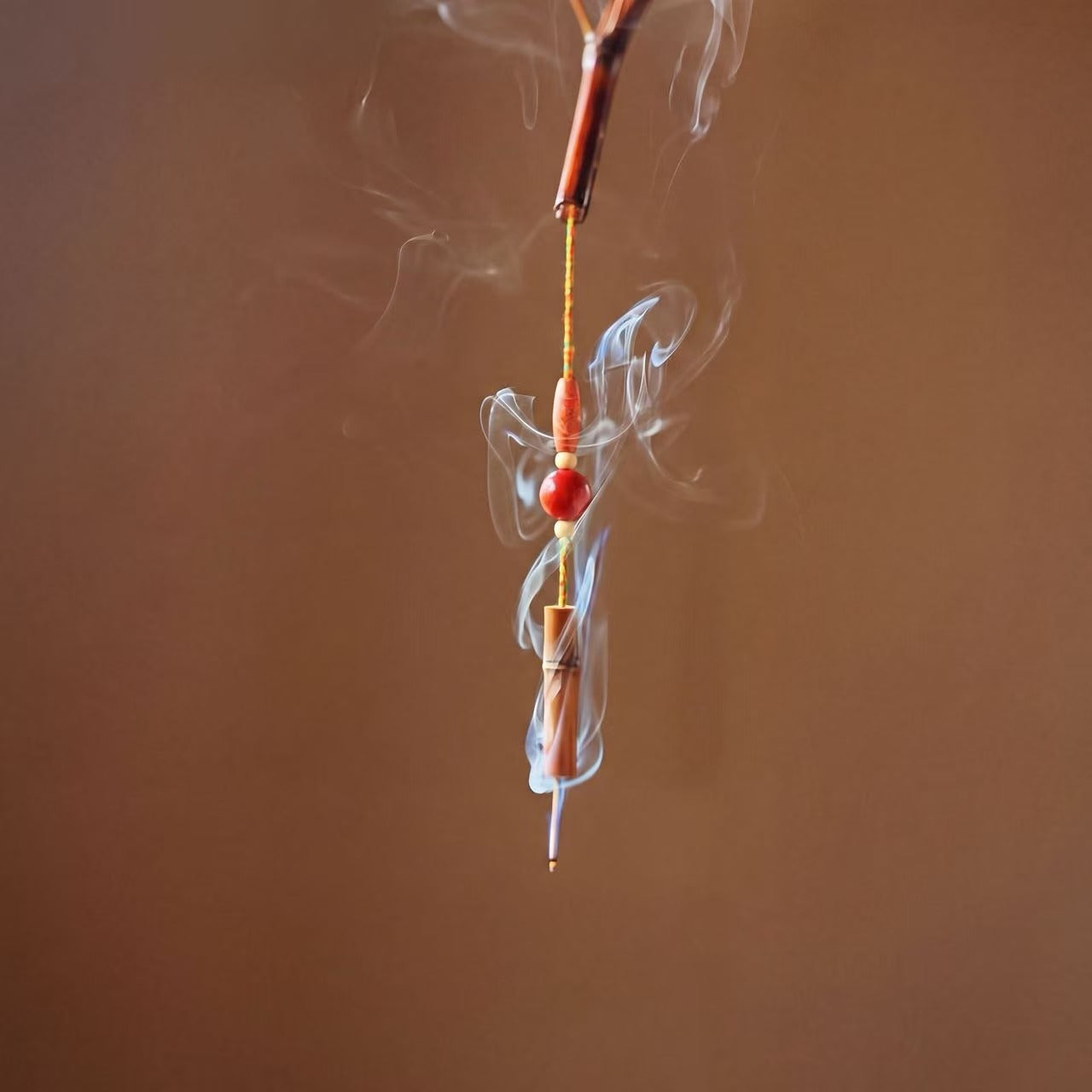 Handmade Bamboo Dragon Head Incense Holder